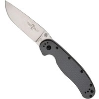 Фото Ніж Ontario RAT-1 D2 Carbon Fiber Black ON8846OR