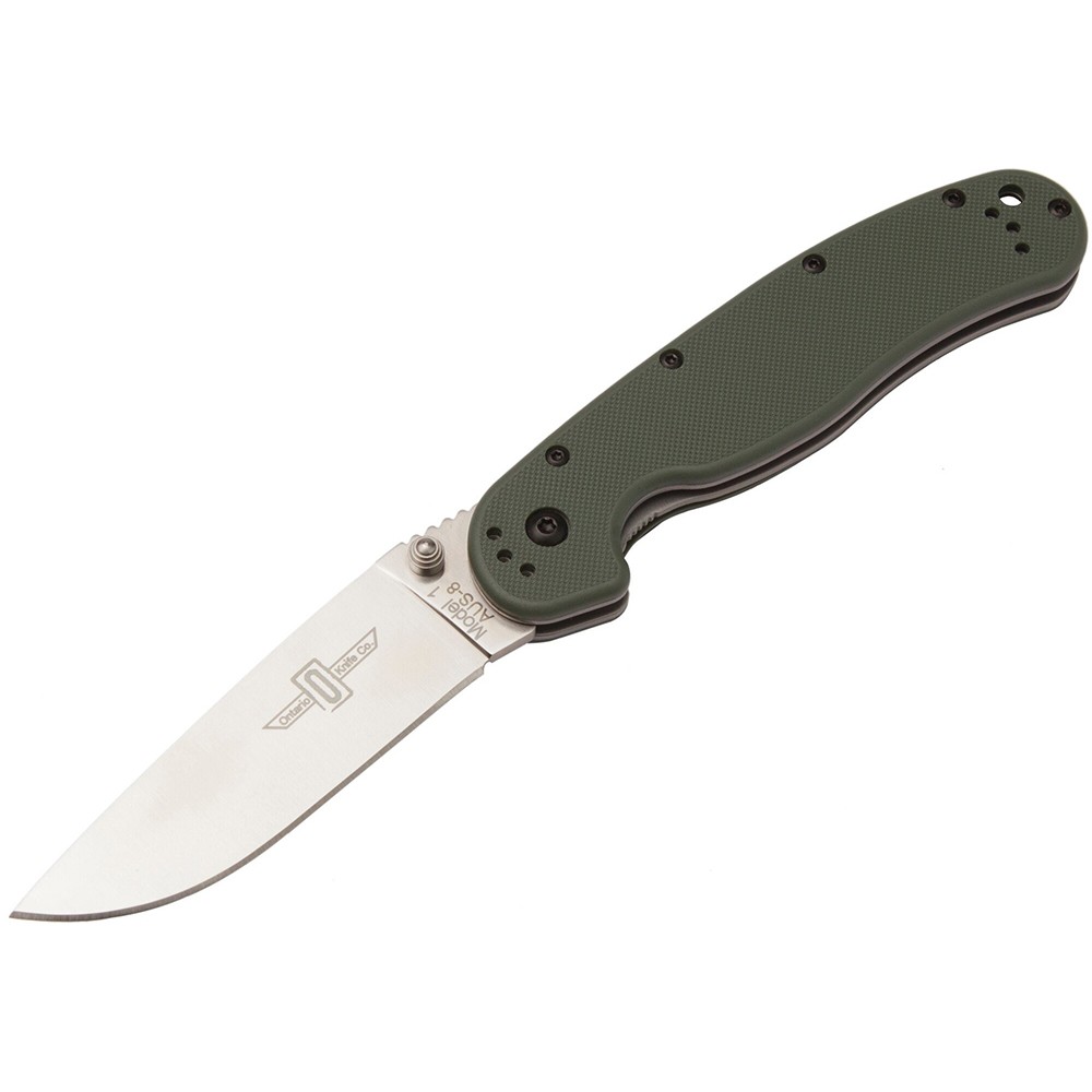 Ніж Ontario RAT I Linerlock foliage green ON8848FG