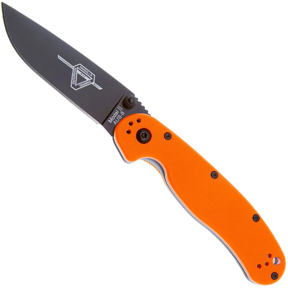 Ніж Ontario RAT II Linerlock orange ON8861OR